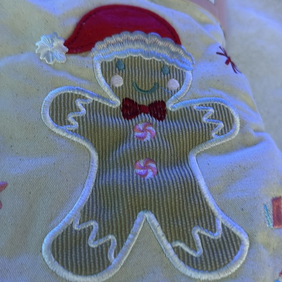 Cupcakes and cashmere Christmas whimsical Wonderland set of two stockings - Picture 10 of 14